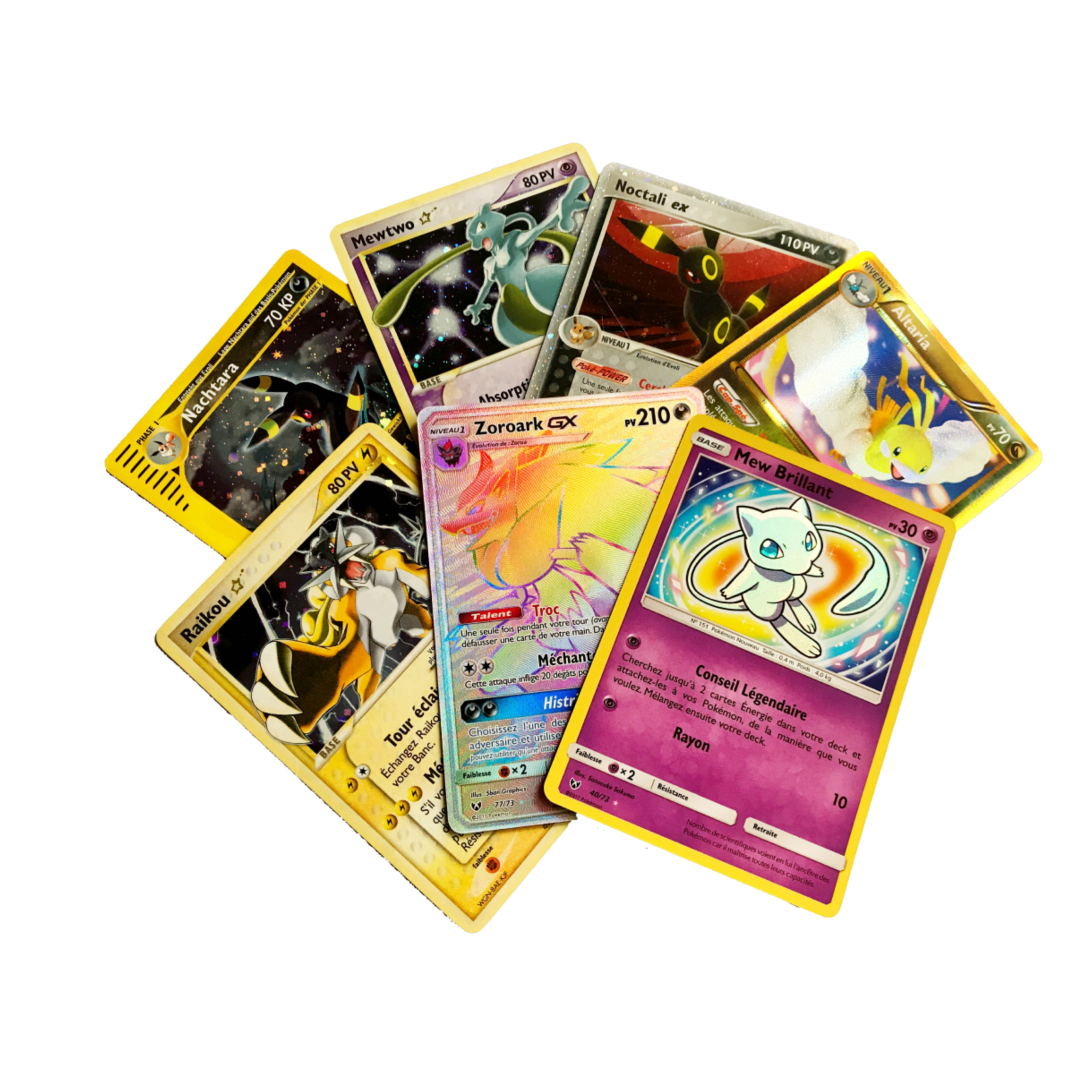 Nos cartes à l’unité