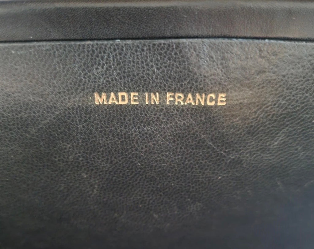 Sac Chanel vintage cuir noir